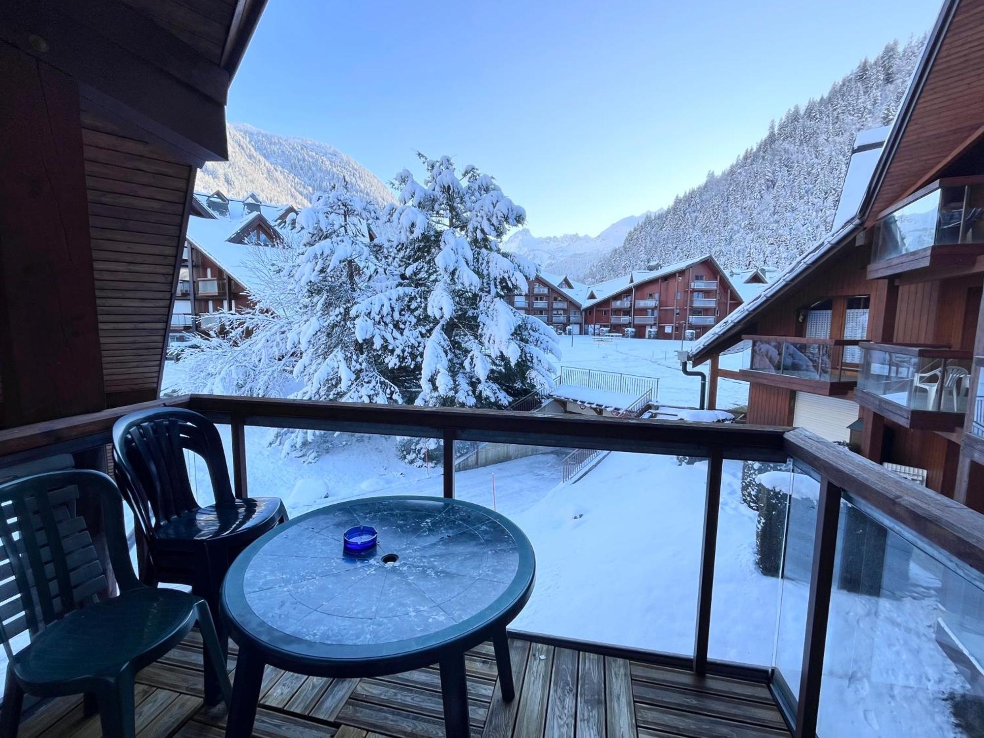 Aux Pieds Des Pistes En Plein Soleil Apartment Ле Контамин-Монжоа Екстериор снимка