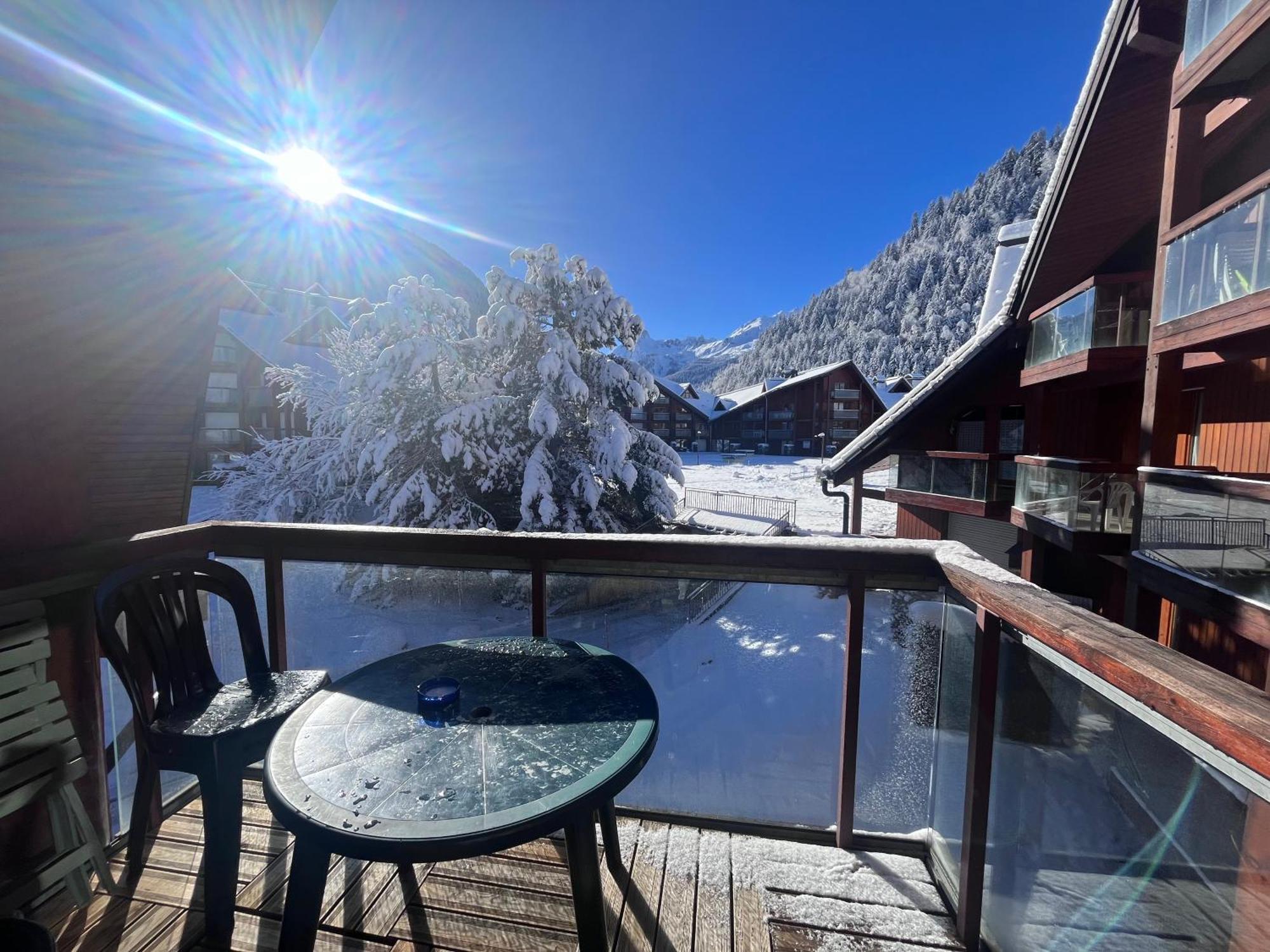 Aux Pieds Des Pistes En Plein Soleil Apartment Ле Контамин-Монжоа Екстериор снимка